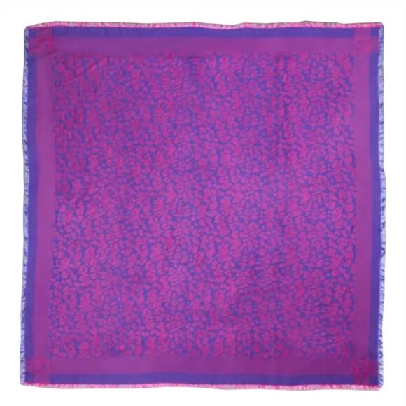 NWT Agent Provocateur RARE Leo Scarf Leopard Cheetah Pink Purple - Picture 2 of 8